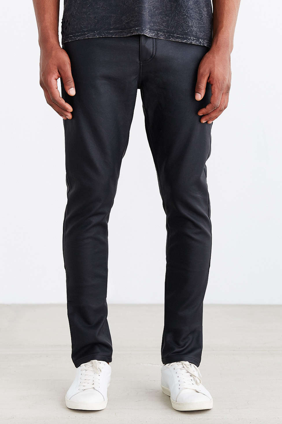 KC By Kill City Faux-Leather Skinny Pant 